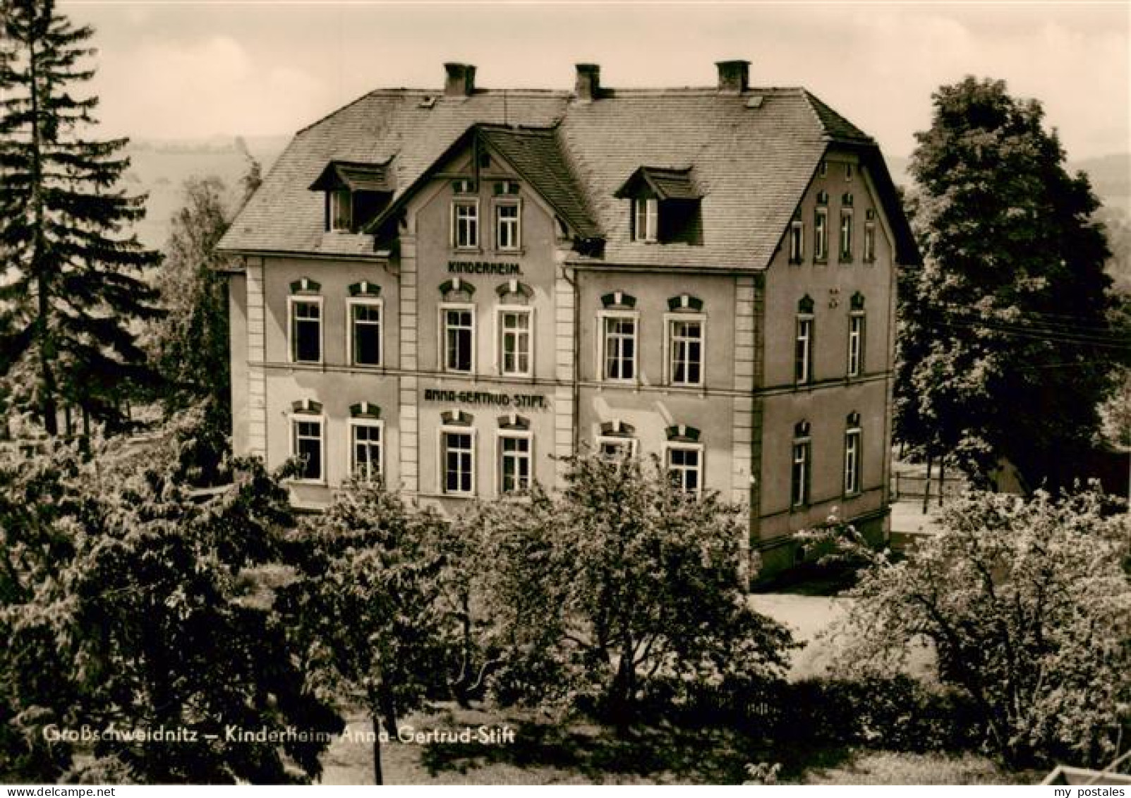 Grossschweidnitz Gross-Schweidnitz Loebau Kinderheim Anna-Gertrud-Stift