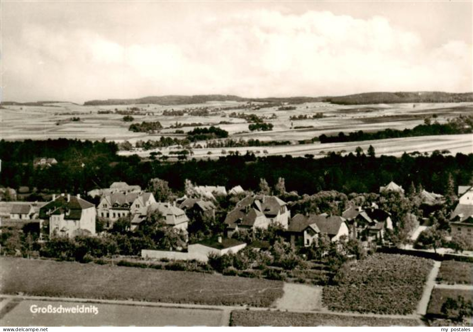 Grossschweidnitz Gross-Schweidnitz Loebau Panorama
