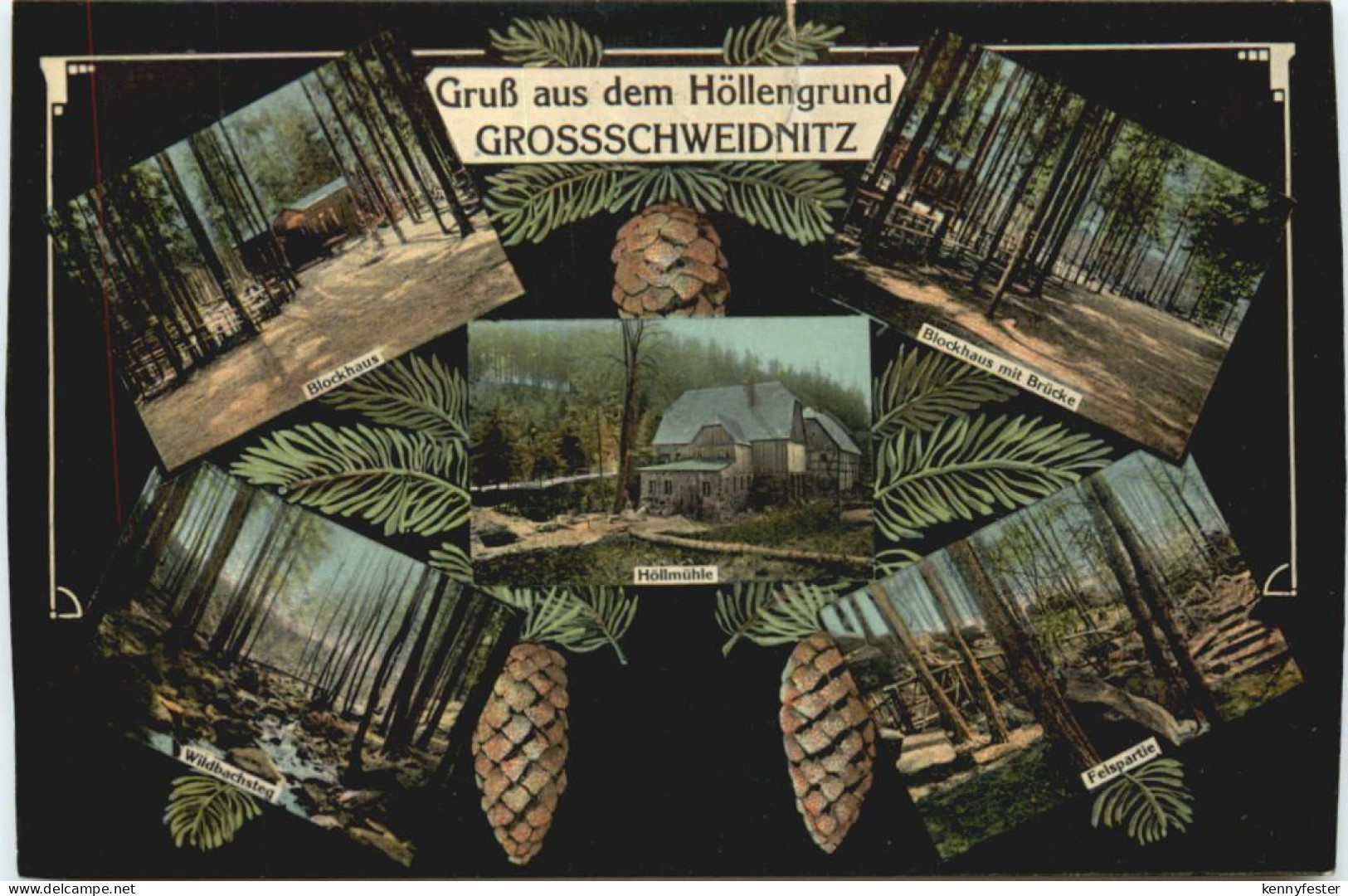 Großschweidnitz - Gruss aus dem Höllengrund