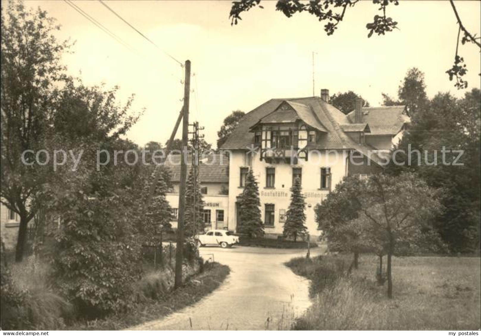 Grossschweidnitz Konsum Gaststaette zum Hoellengrund