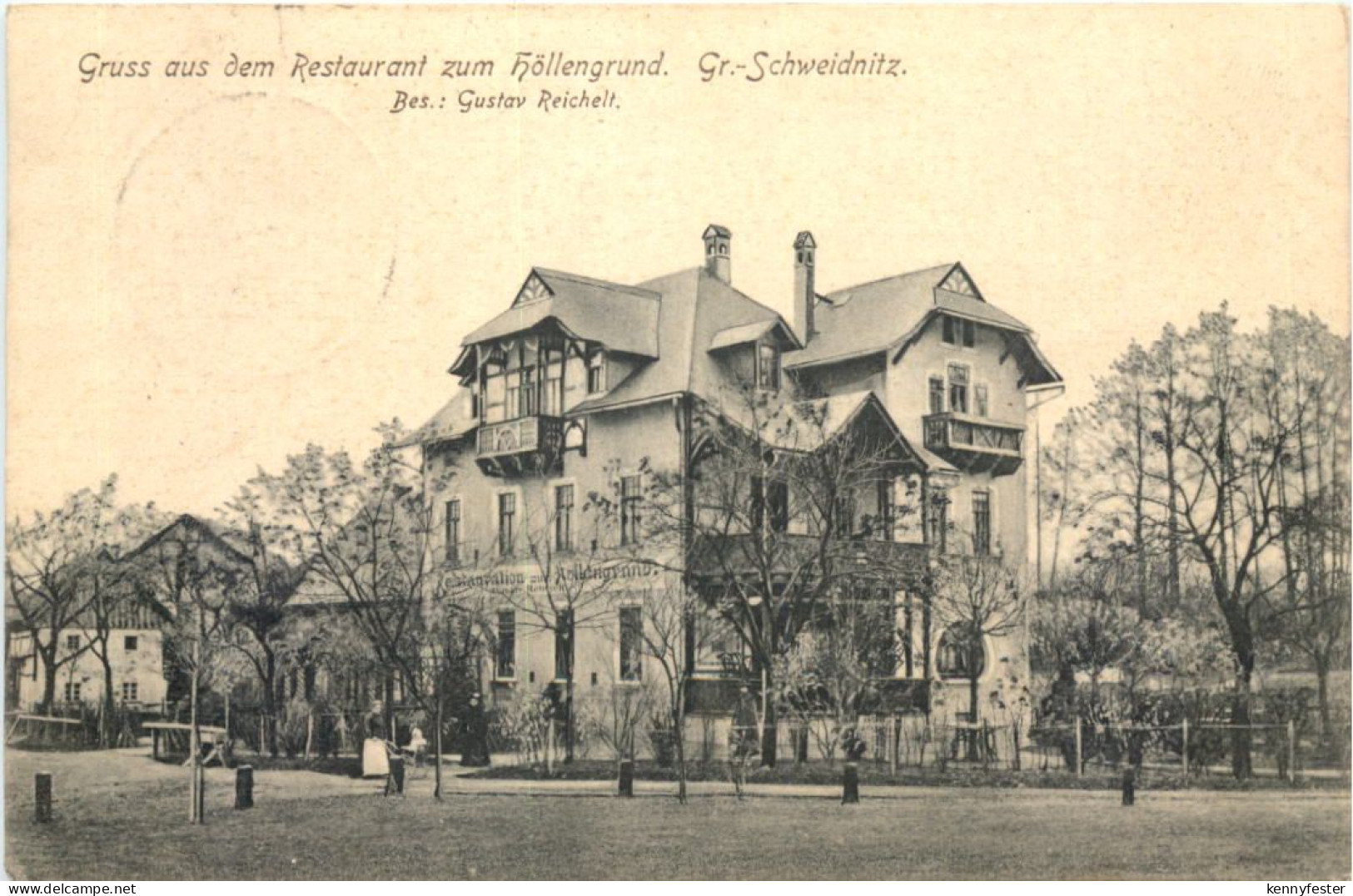 Großschweidnitz - Restauration zum Höllengrund