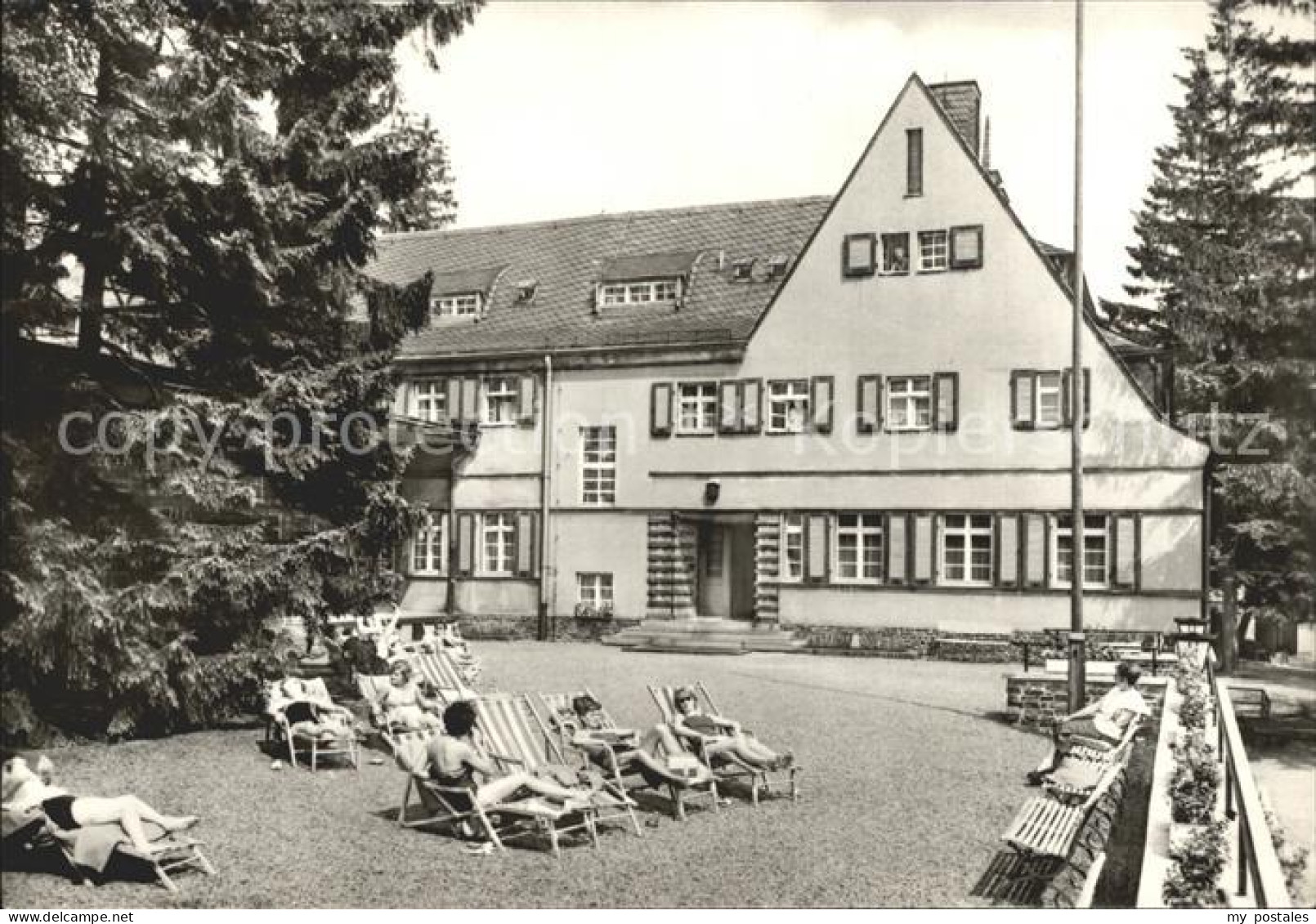 Gruenhain-Beierfeld Genesungsheim Elterleiner Strasse