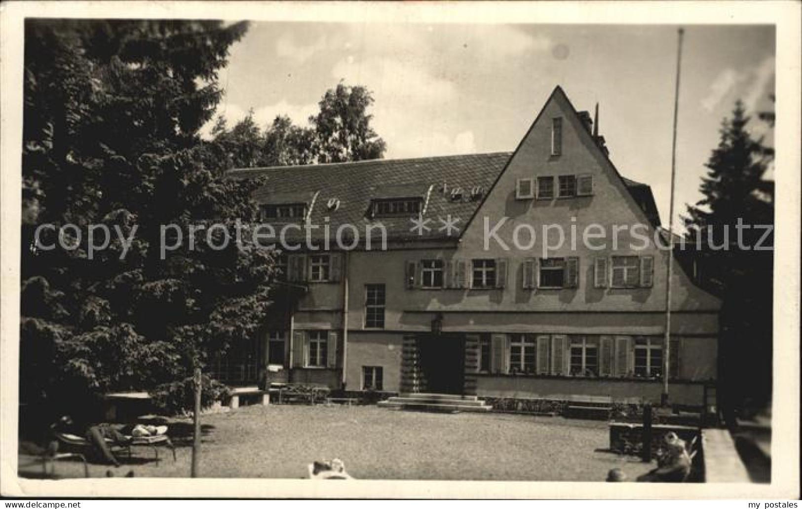 Gruenhain Erzgebirge Genesungsheim II der SV Gruenhain