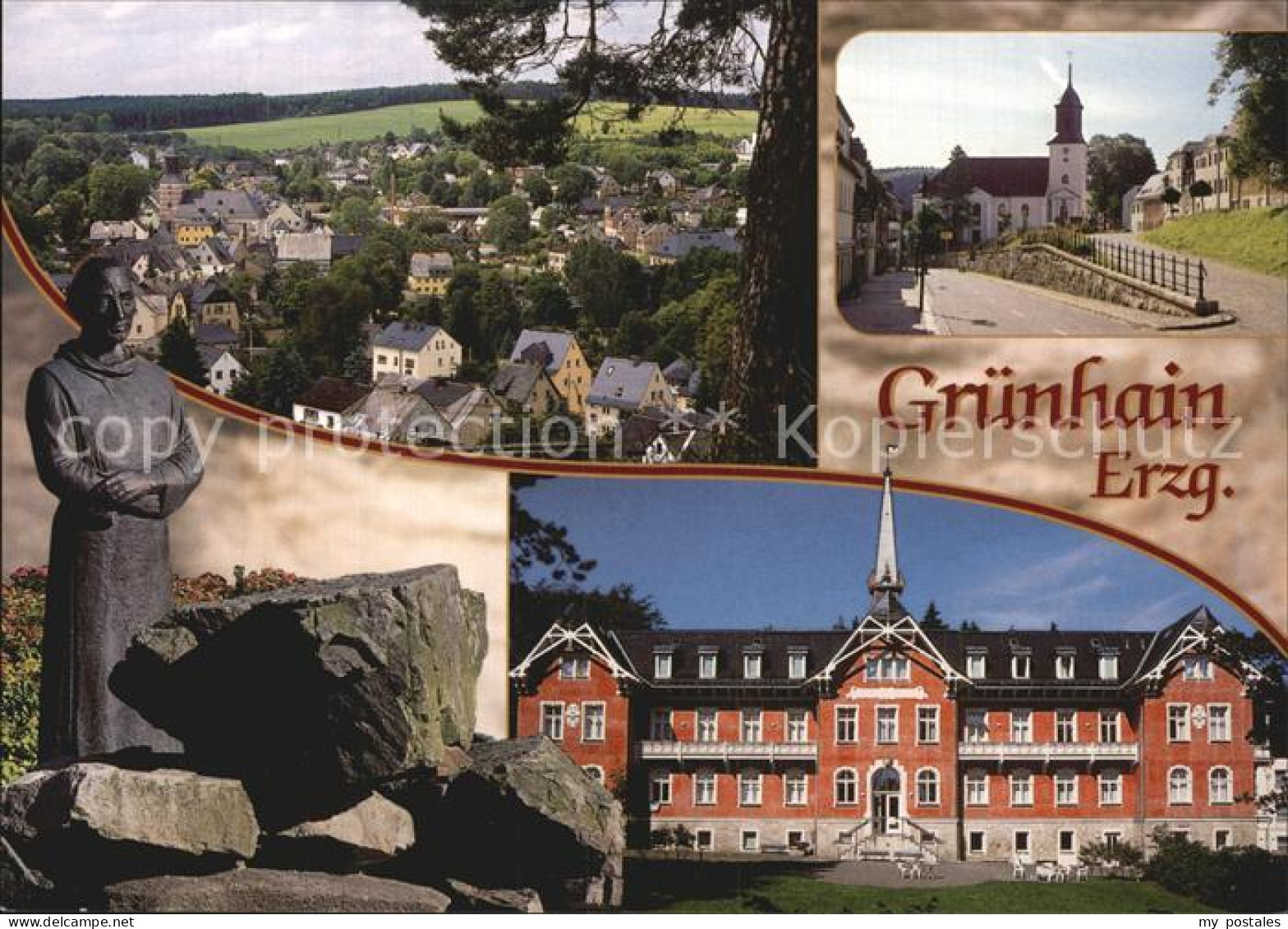 Gruenhain Erzgebirge Moench AWO Mutter-Kind-Kurhaus