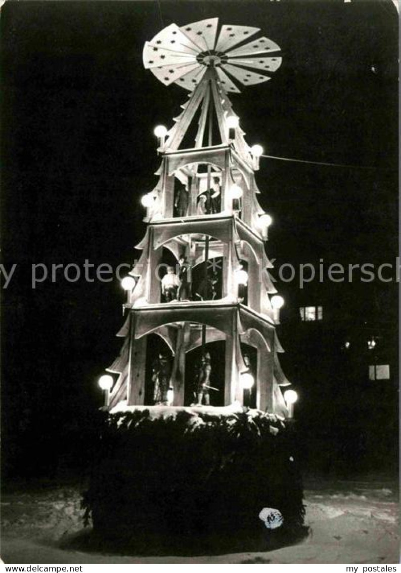 Gruenhain Erzgebirge Weihnachtspyramide