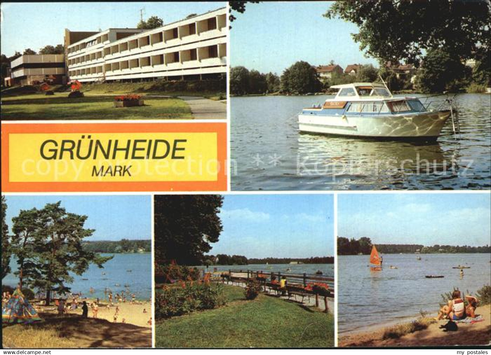 Gruenheide Mark Erholungsheim Werlsee Peetzsee