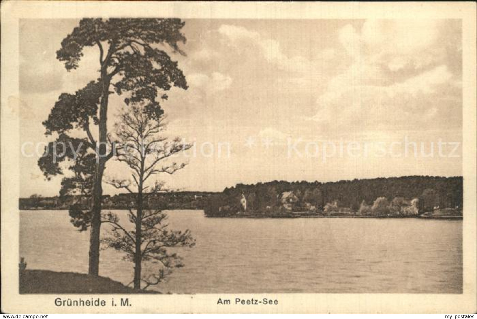 Gruenheide Mark Peetz See