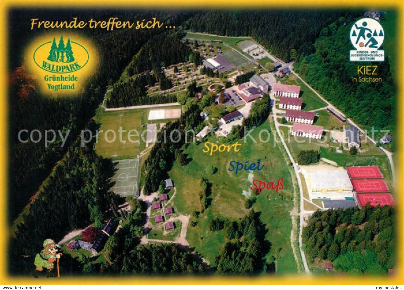 Gruenheide Vogtland Fliegeraufnahme