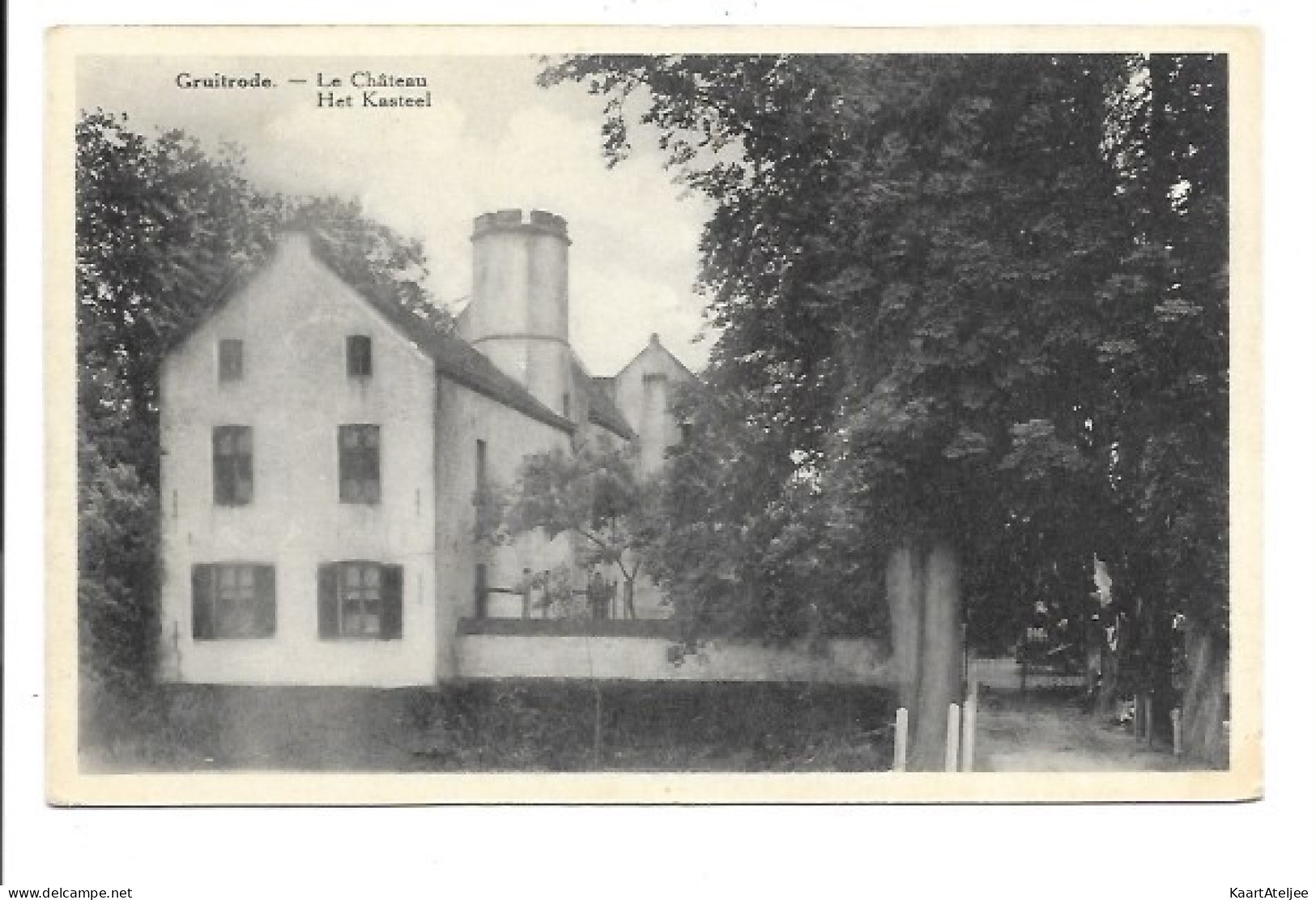 Gruitrode - Het kasteel.