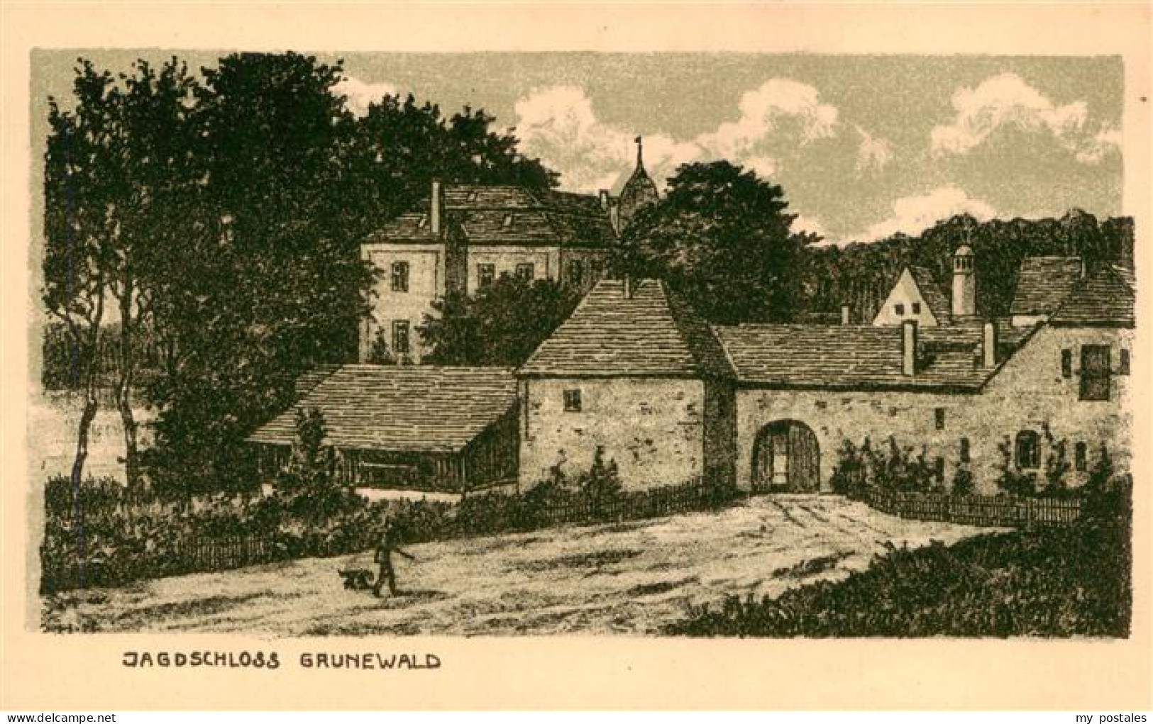 Grunewald  Berlin Jagdschloss Grunewald