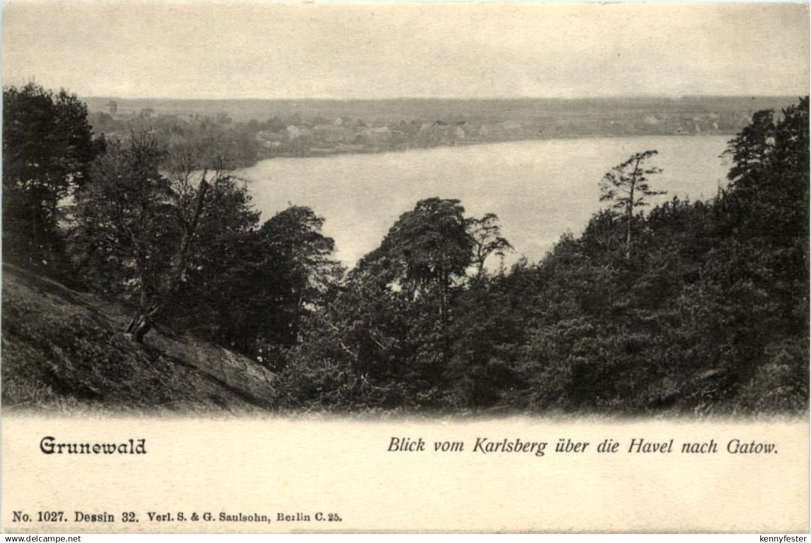 Grunewald - Blick vom Karlsberg