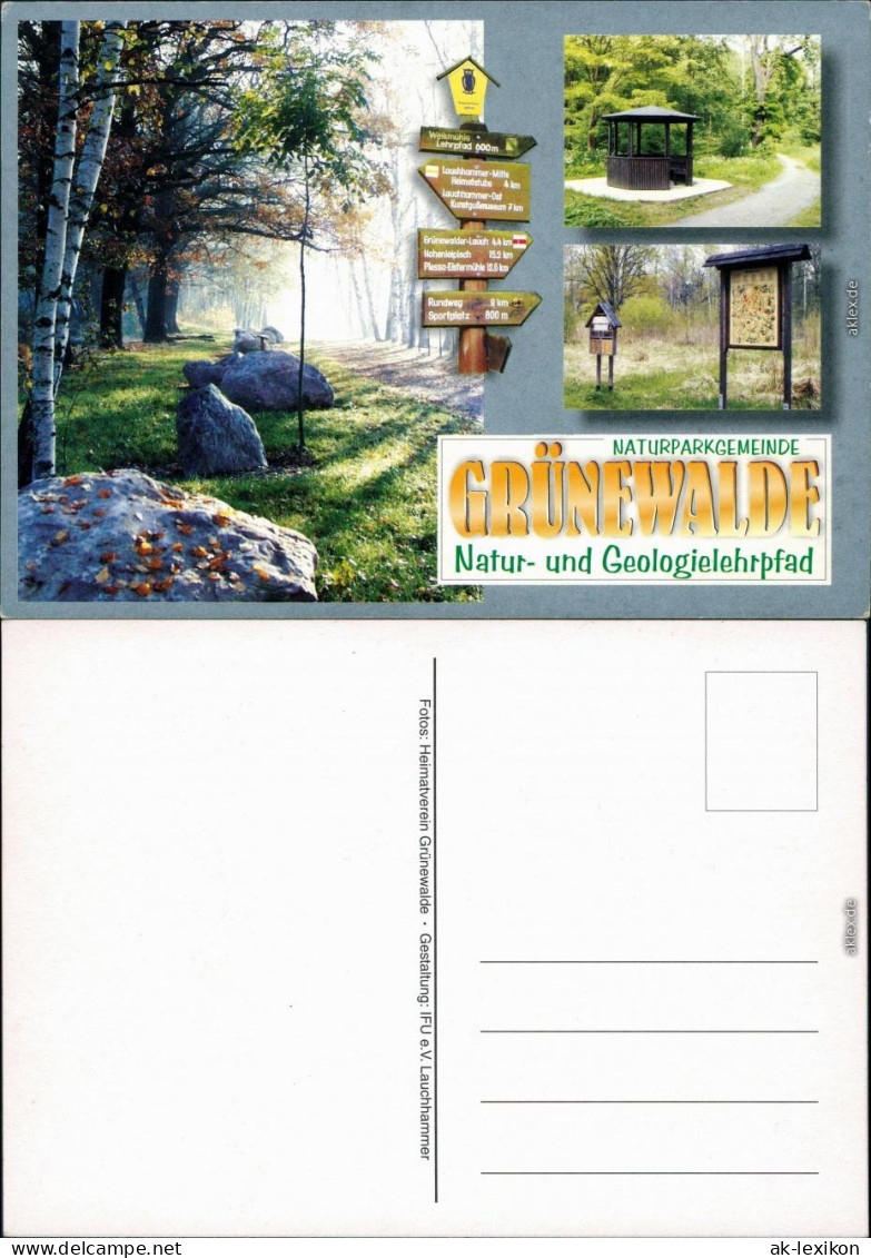 Grünewalde-Lauchhammer Naturpark: Natur- und Geologielehrpfad 1990