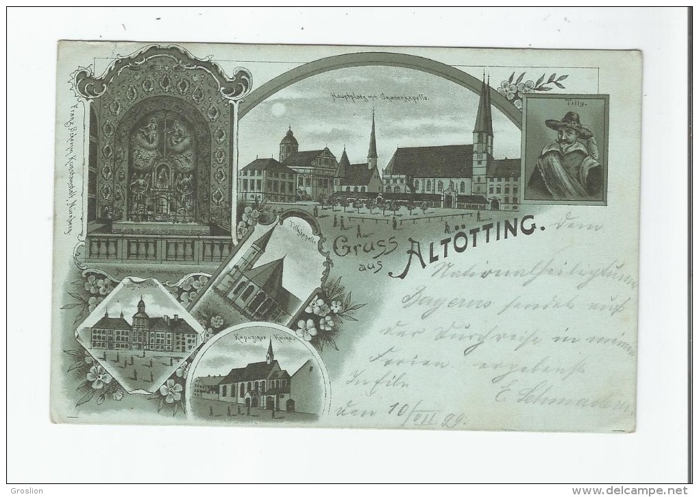 GRUSS AUS ALTOTTING 1899