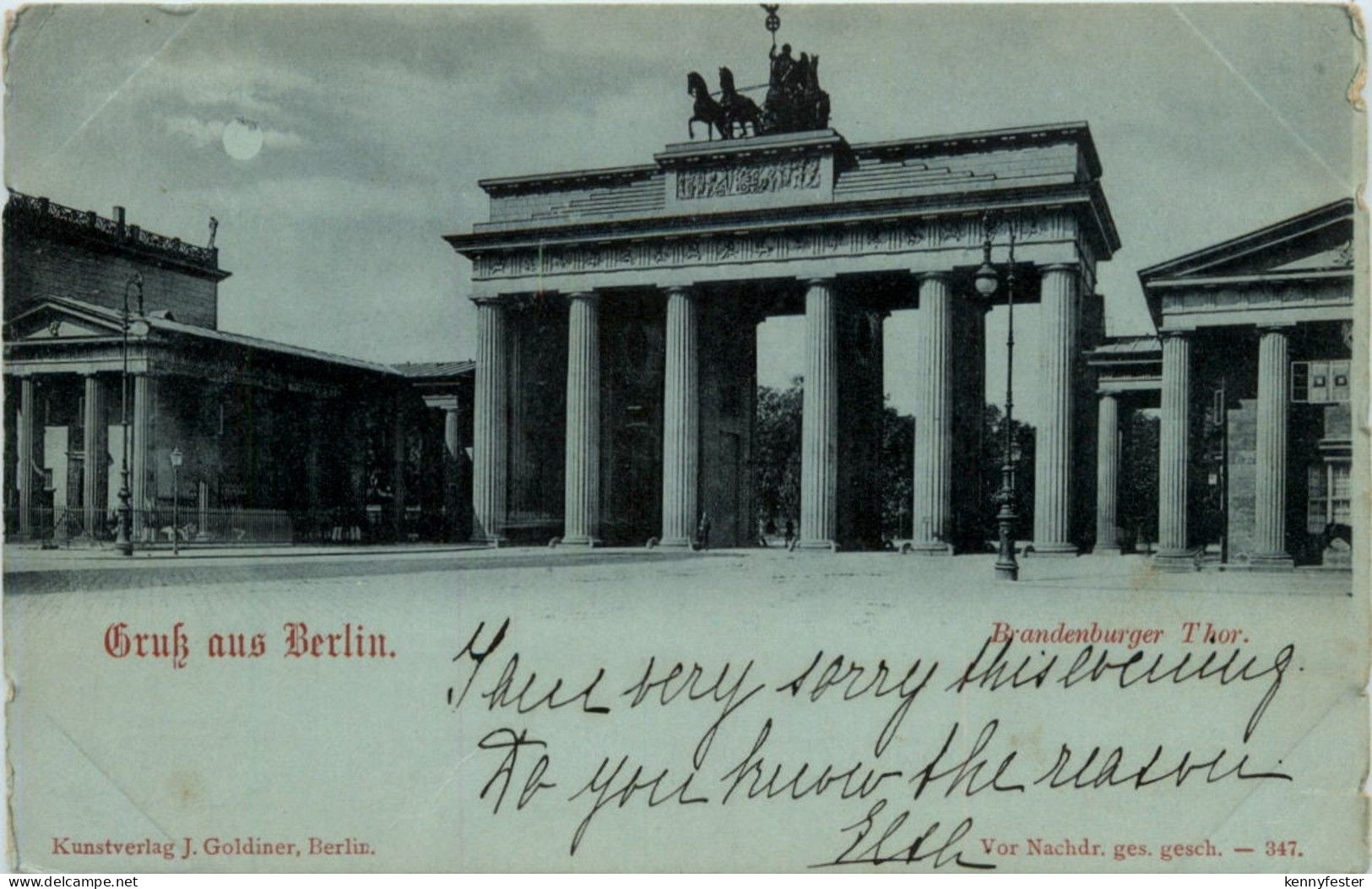 Gruss aus Berlin - Brandenburger Tor