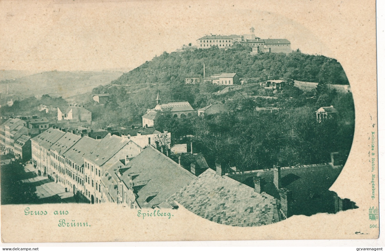 GRUSS AUS BRÜNN  SPIELBERG   2 SCANS