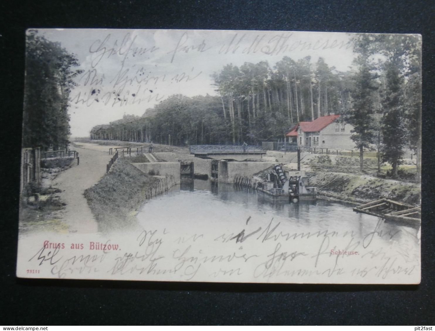 Gruss aus Bützow i.M. , 1903 , Mecklenburg Ansichtskarte , CPA , AK !!