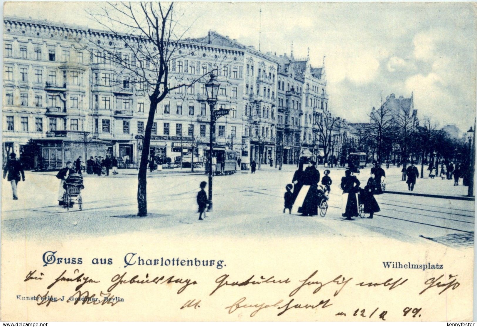 Gruss aus Charlottenburg - Wilhelmsplatz