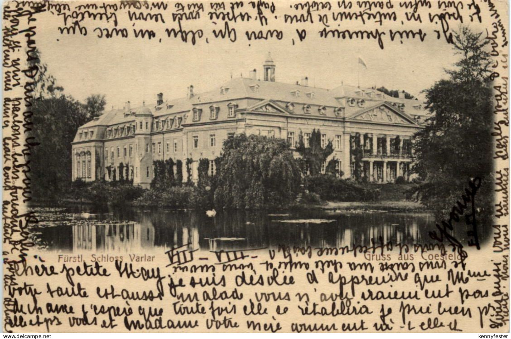 Gruss aus Coesfeld, Fürstl. Schloss Varlar