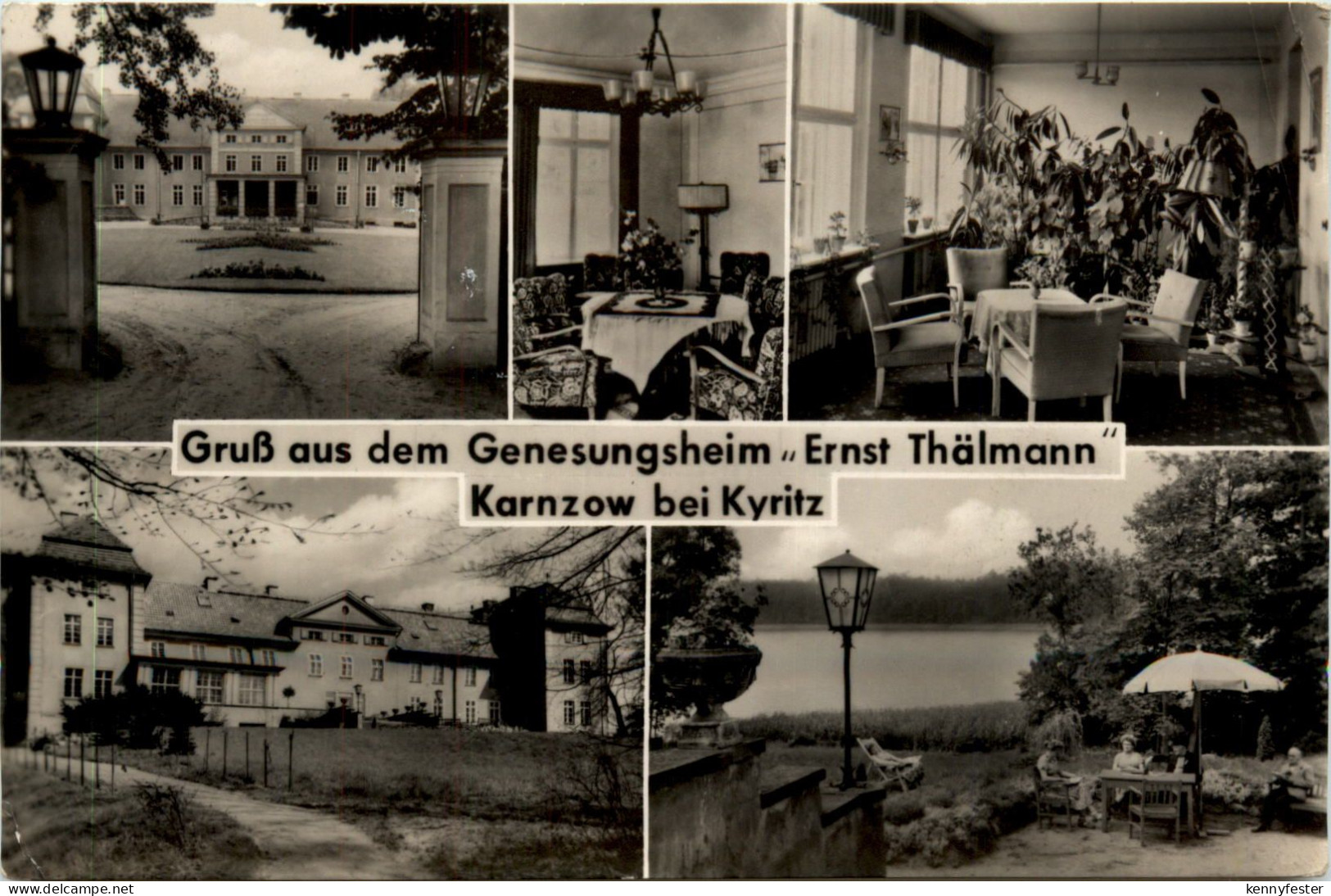 Gruss aus dem Genesungsheim Karnzow bei Kyritz
