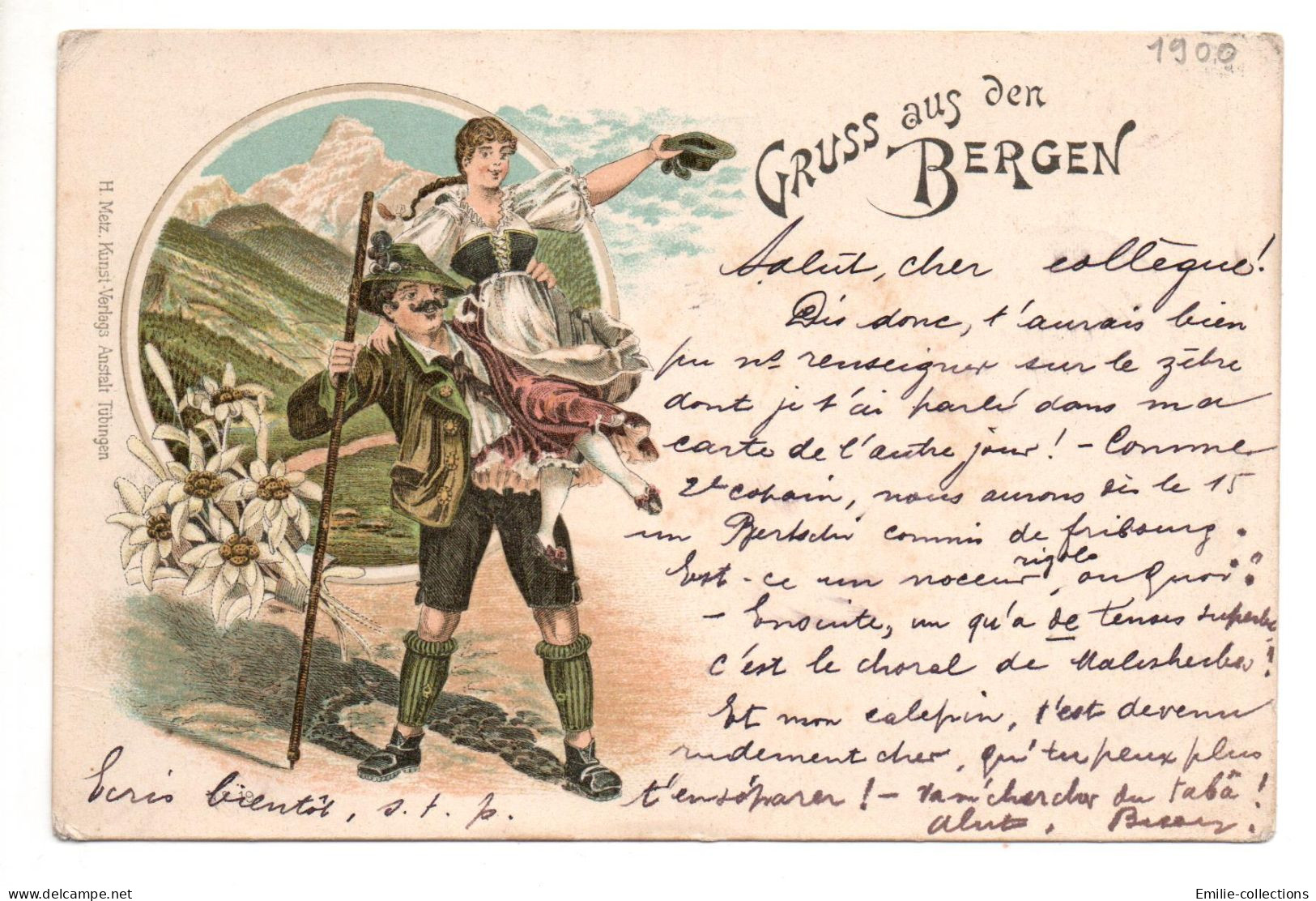 GRUSS AUS DEN BERGEN (SAINT GALL)