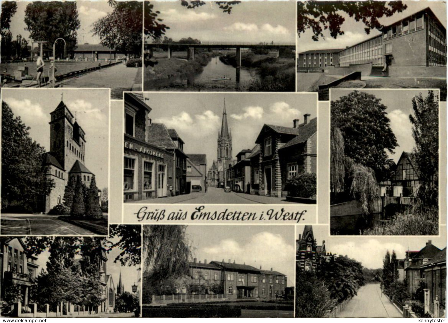 Gruss aus Emsdetten i. W., div. Bilder