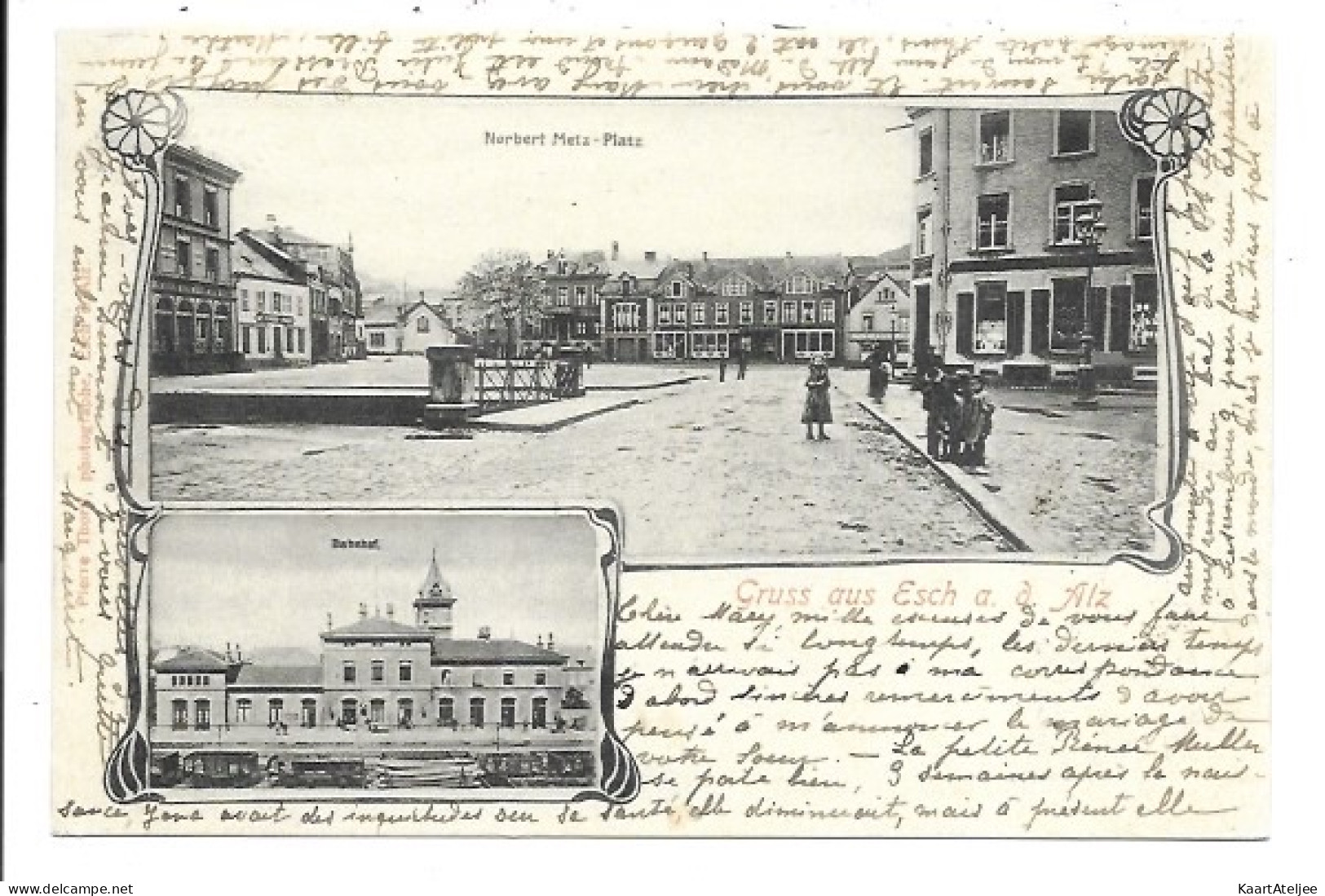 Gruss aus Esch-sur-Alzette.