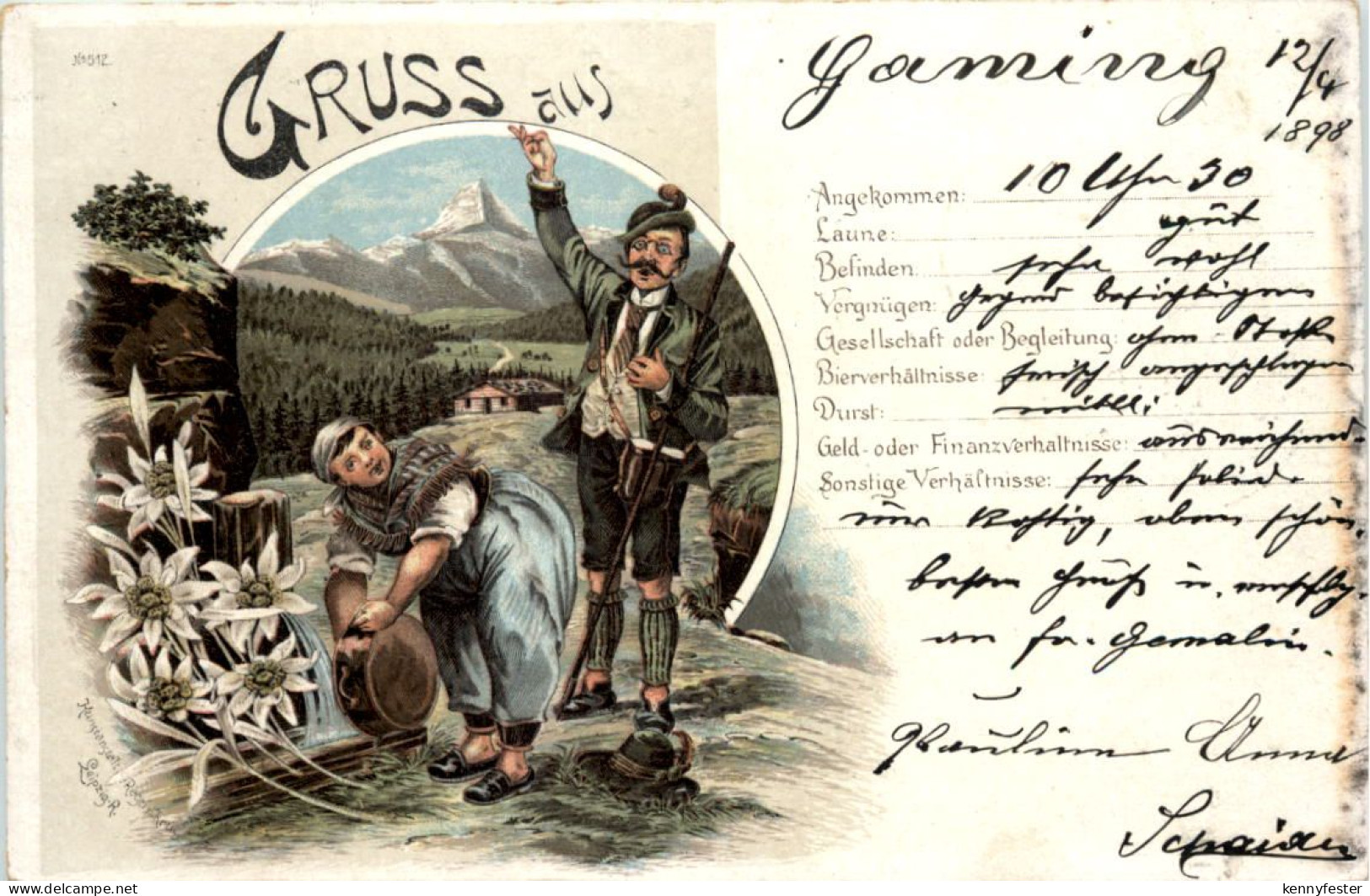 Gruss aus Gaming - Litho