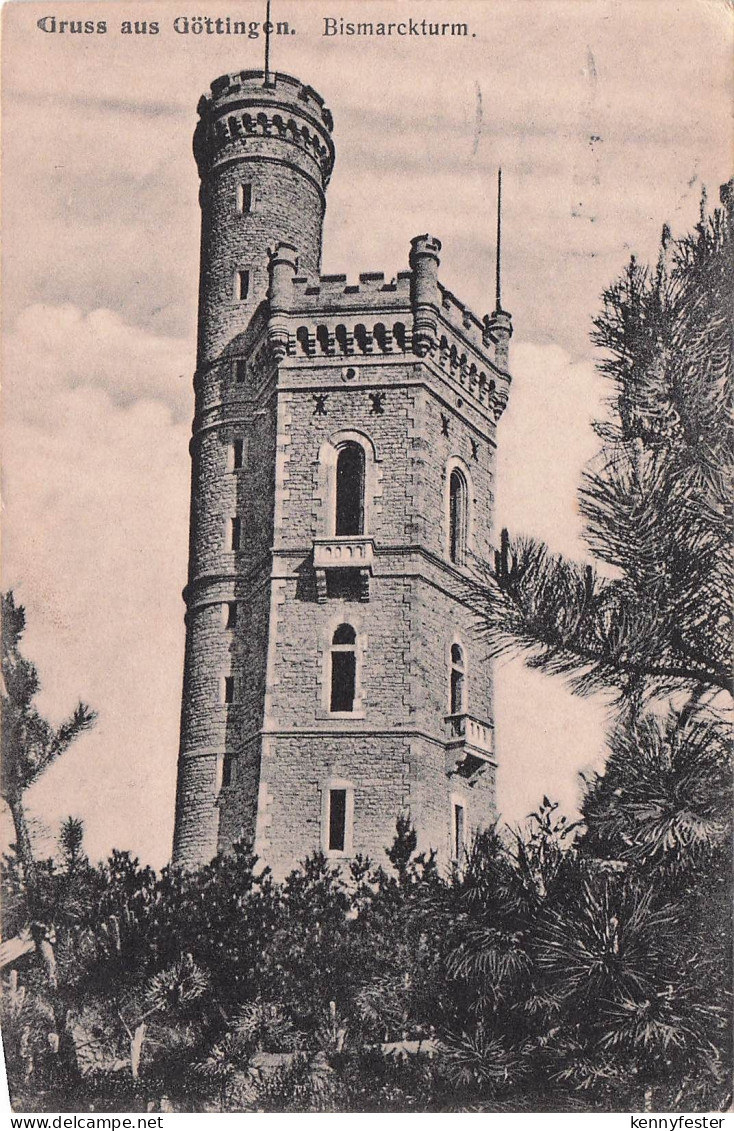 Gruss aus Göttingen. Bismarckturm
