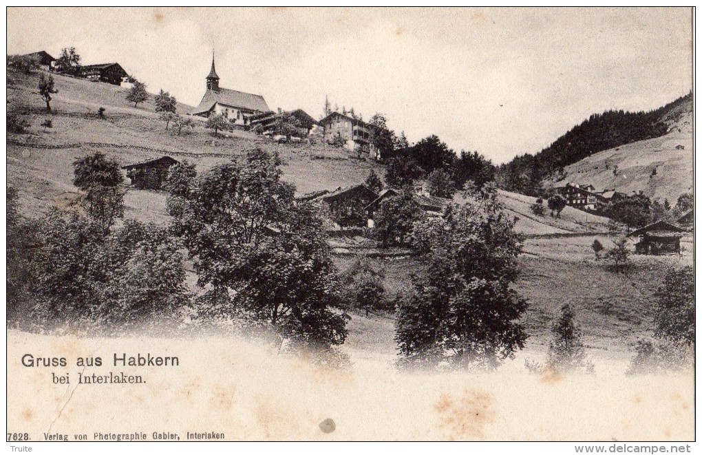 GRUSS AUS HABKERN BEI INTERLAKEN