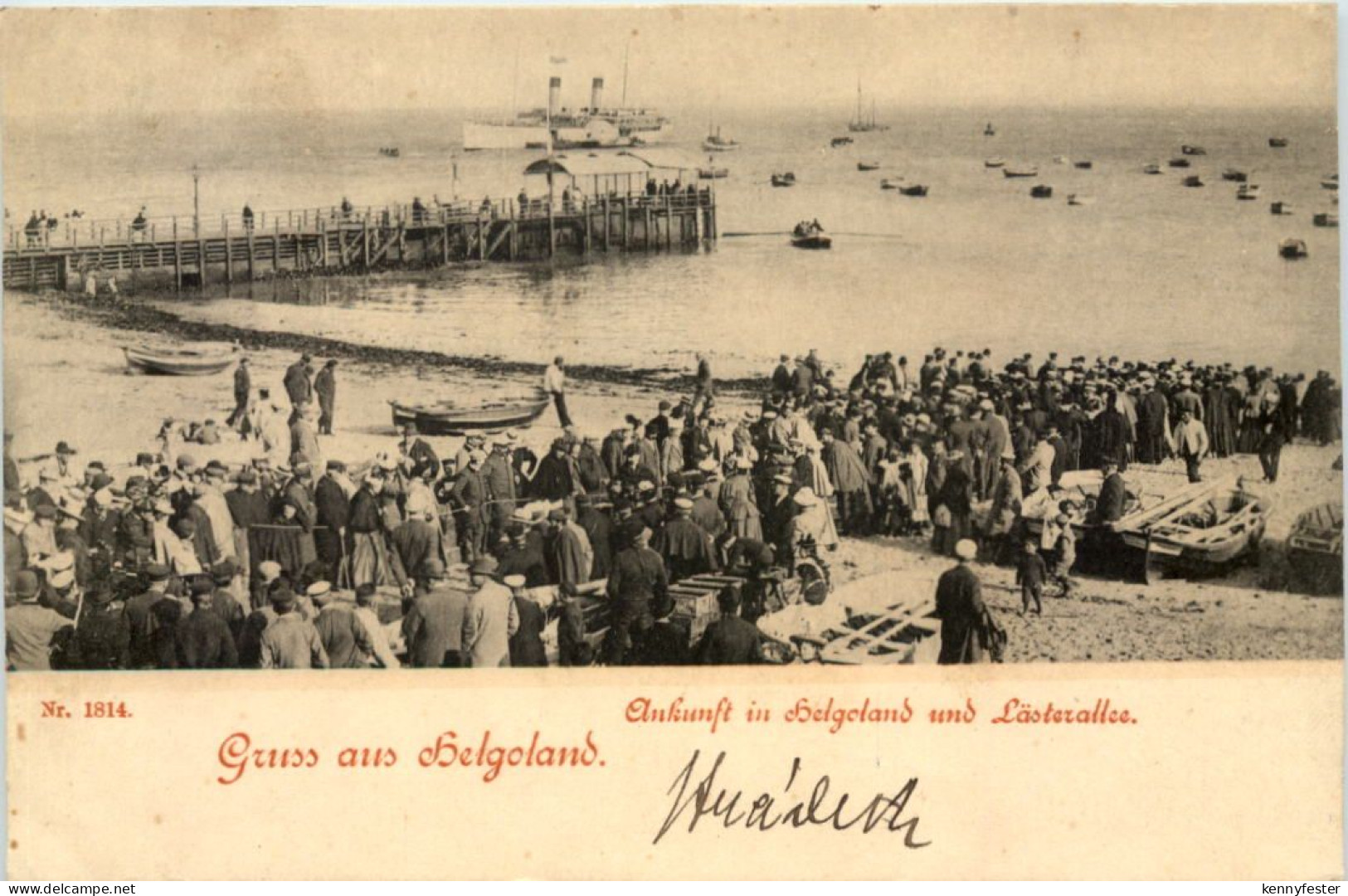 Gruss aus Helgoland - Ankunft in Helgoland und Lästerallee