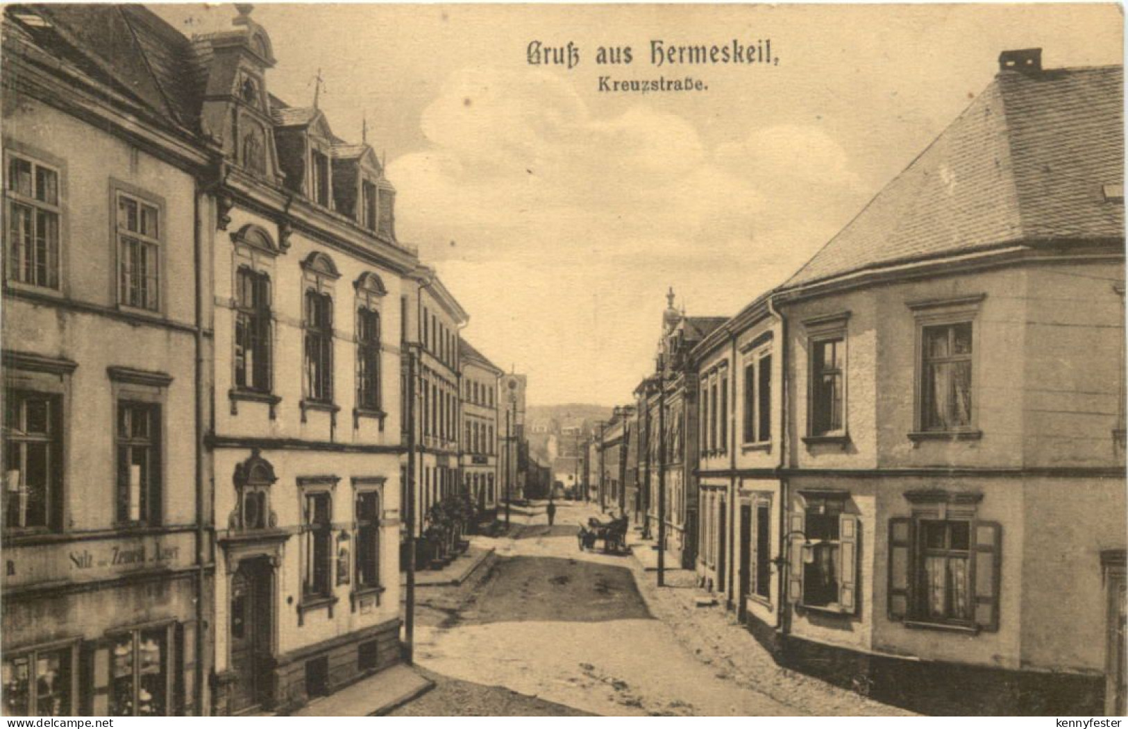 Gruss aus Hermeskeil - Kreuzstraße