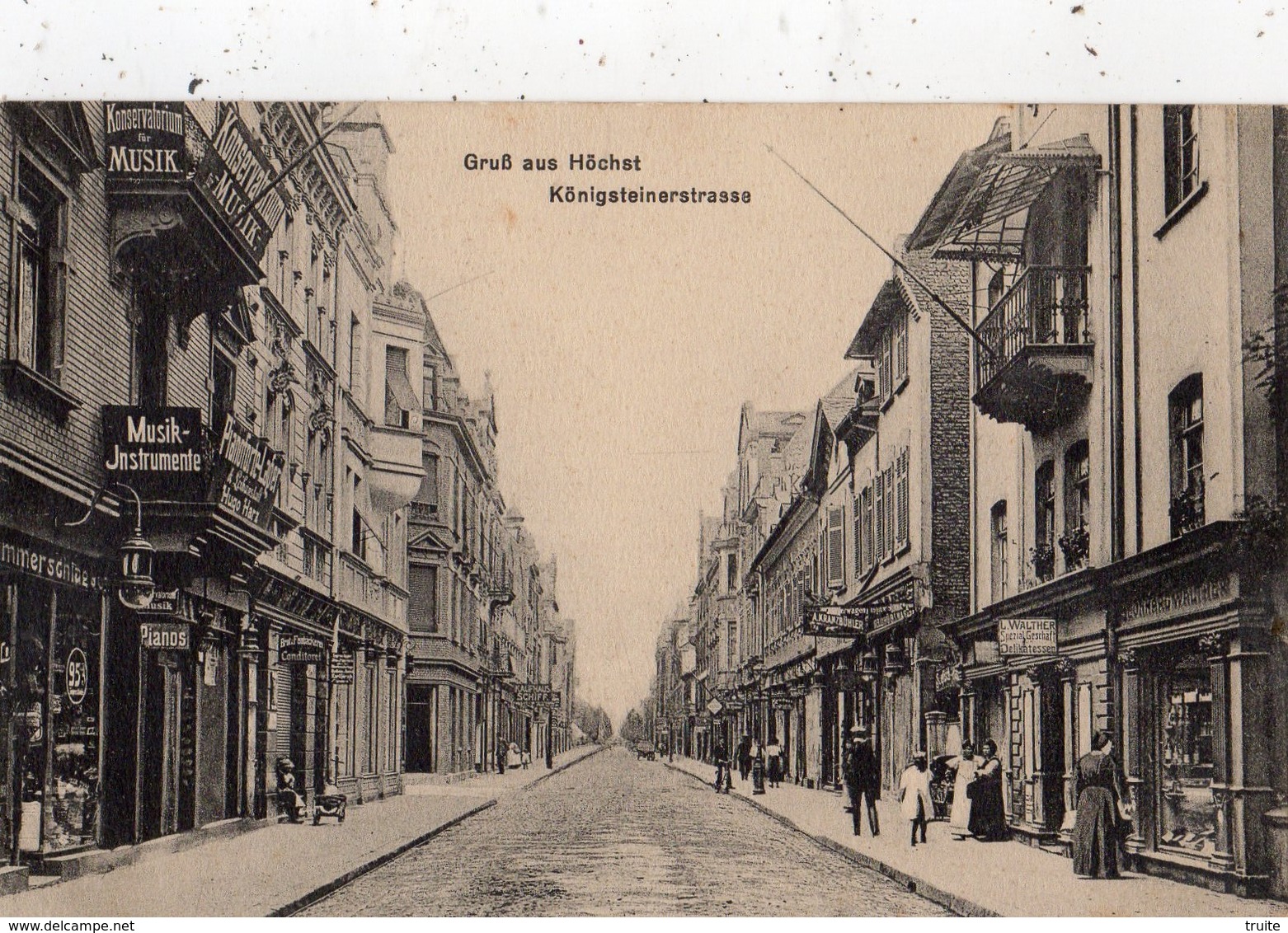 GRUSS AUS HOCHST KONIGSTEINERSTRASSE