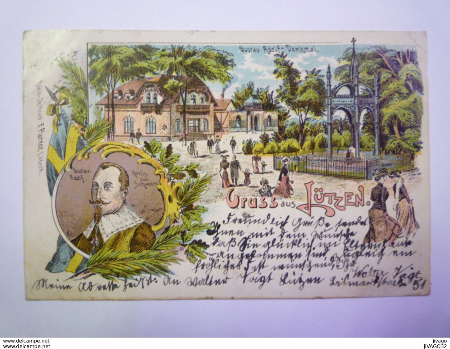 GRUSS  aus  LÜTZEN   1904