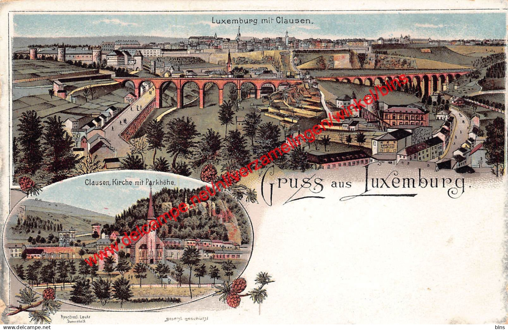 Gruss aus Luxemburg - Luxembourg Luxemburg