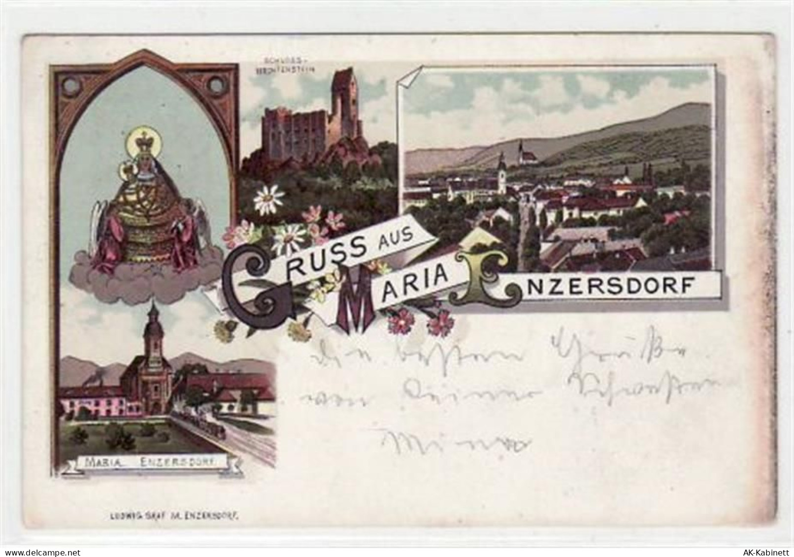 Gruss aus Maria Enzersdorf. Maria Enzersdorf Madonna Schloss Liechtenste... - 39006103