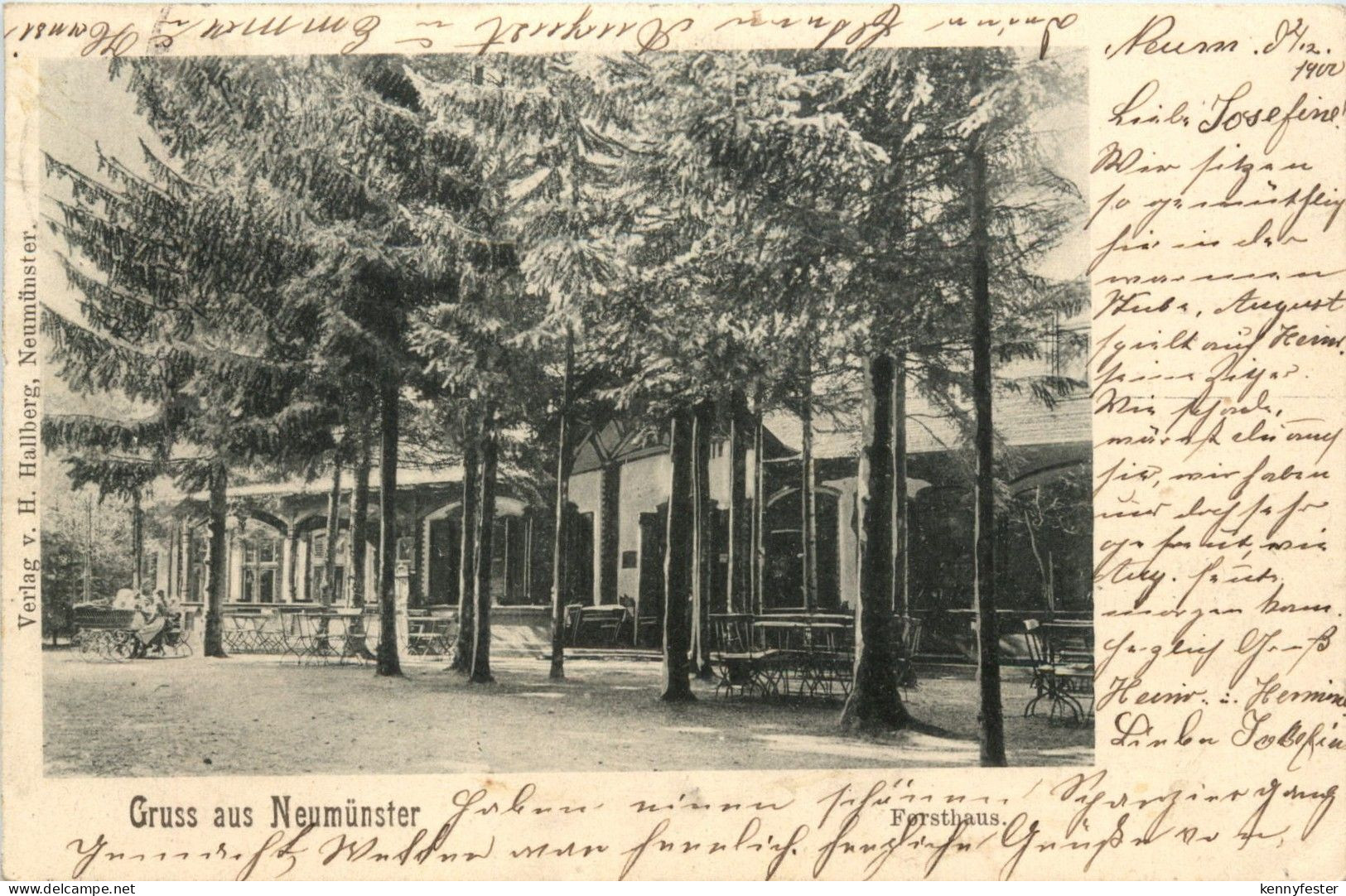 Gruss aus Neumünster - Forsthaus