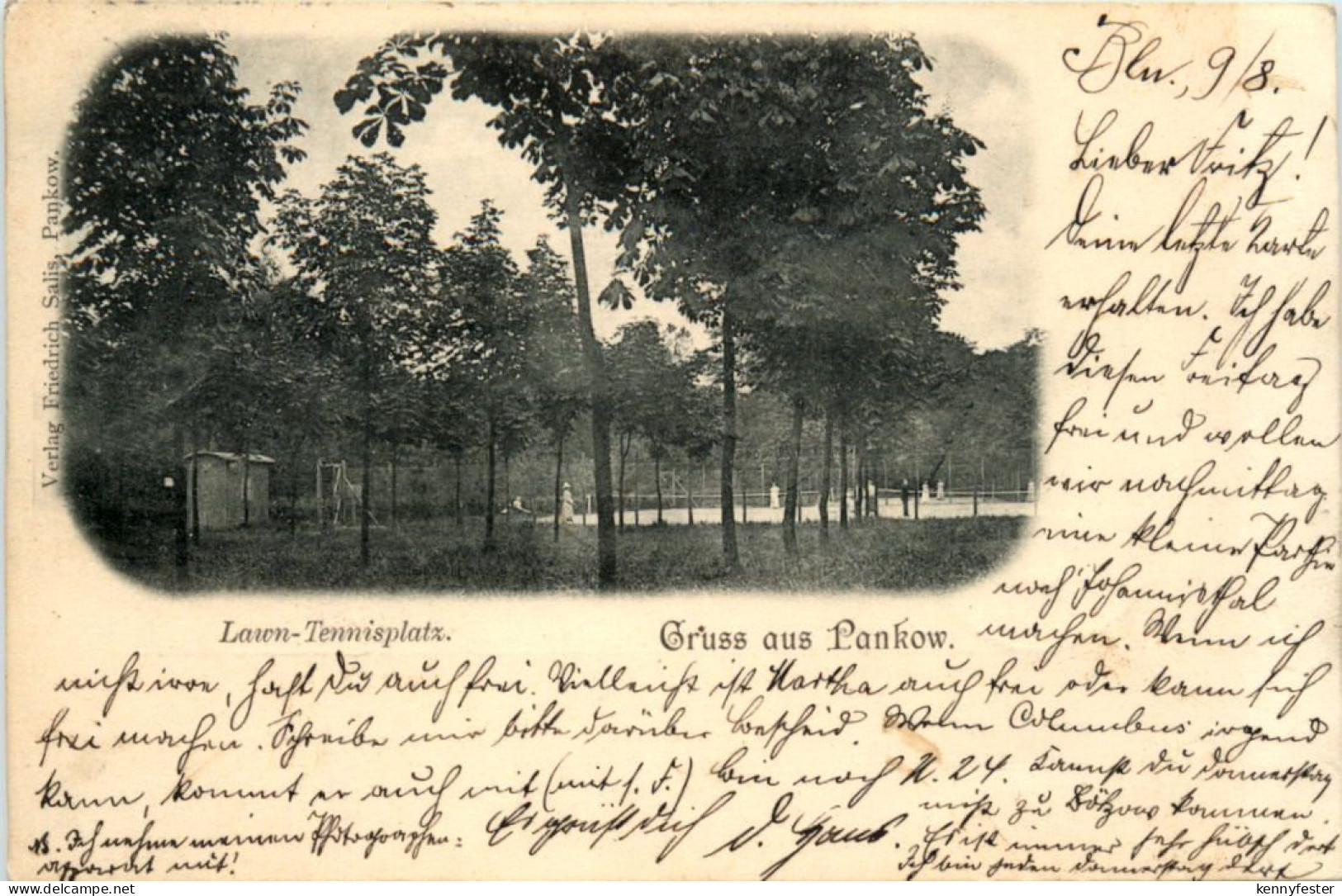 Gruss aus Pankow - Tennisplatz