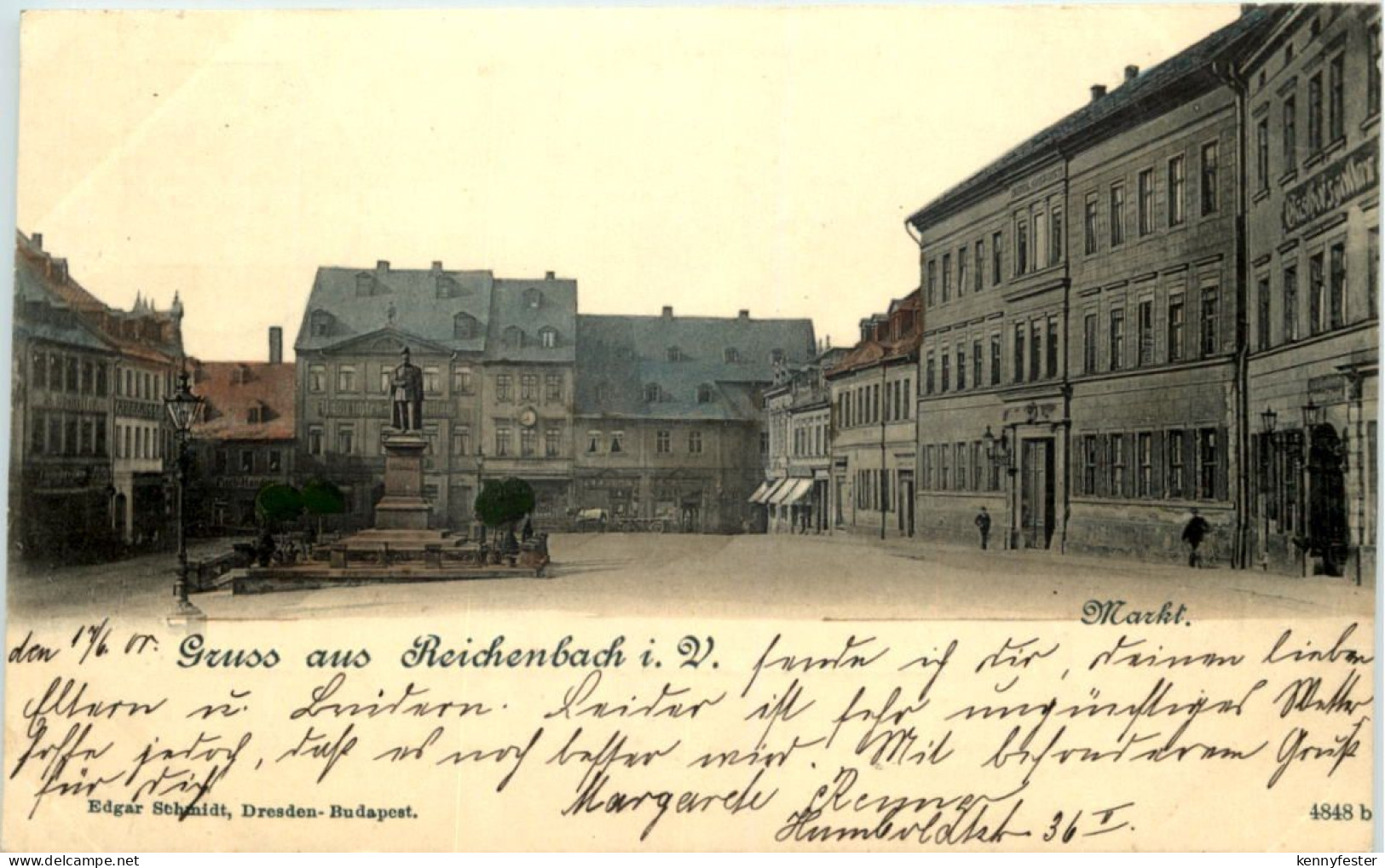 Gruss aus Reichenbach - Markt