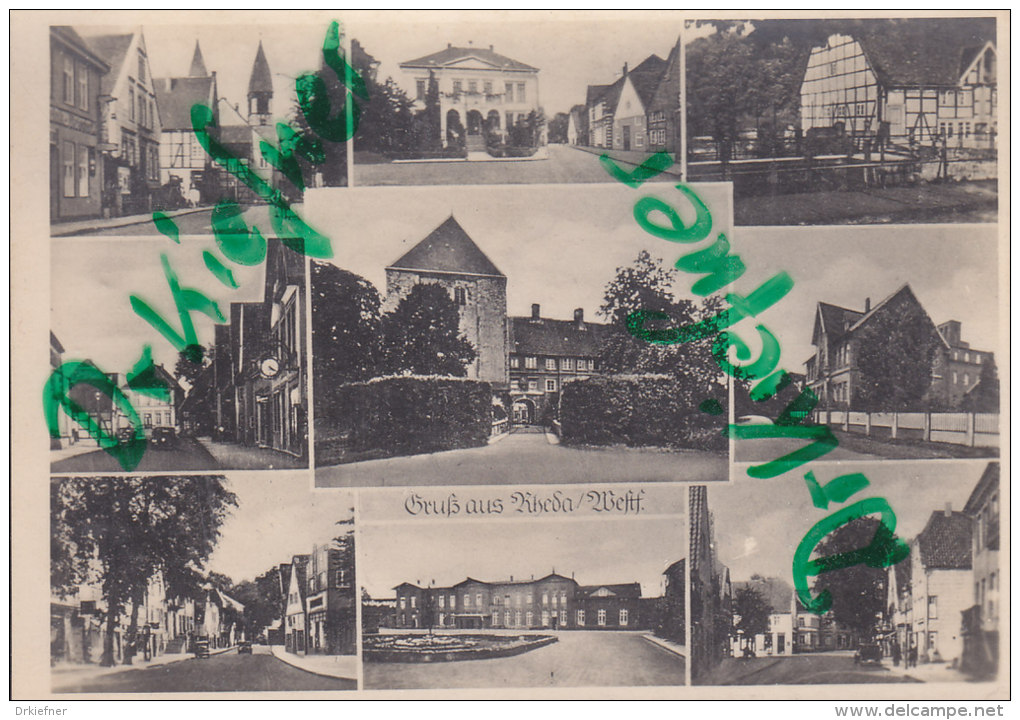 Gruss aus Rheda i.W., um 1940