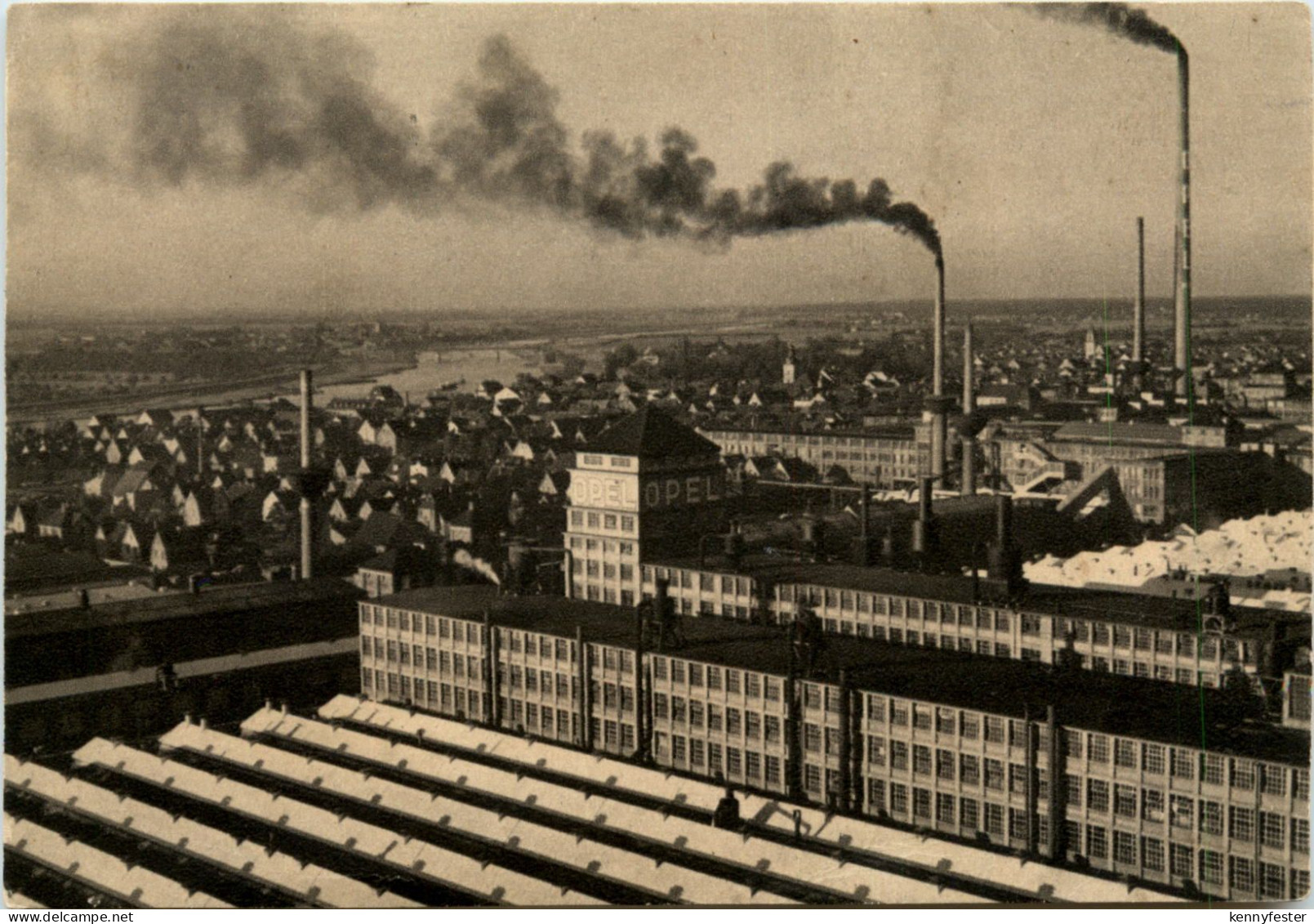 Gruss aus Rüsselsheim am Main - Opel