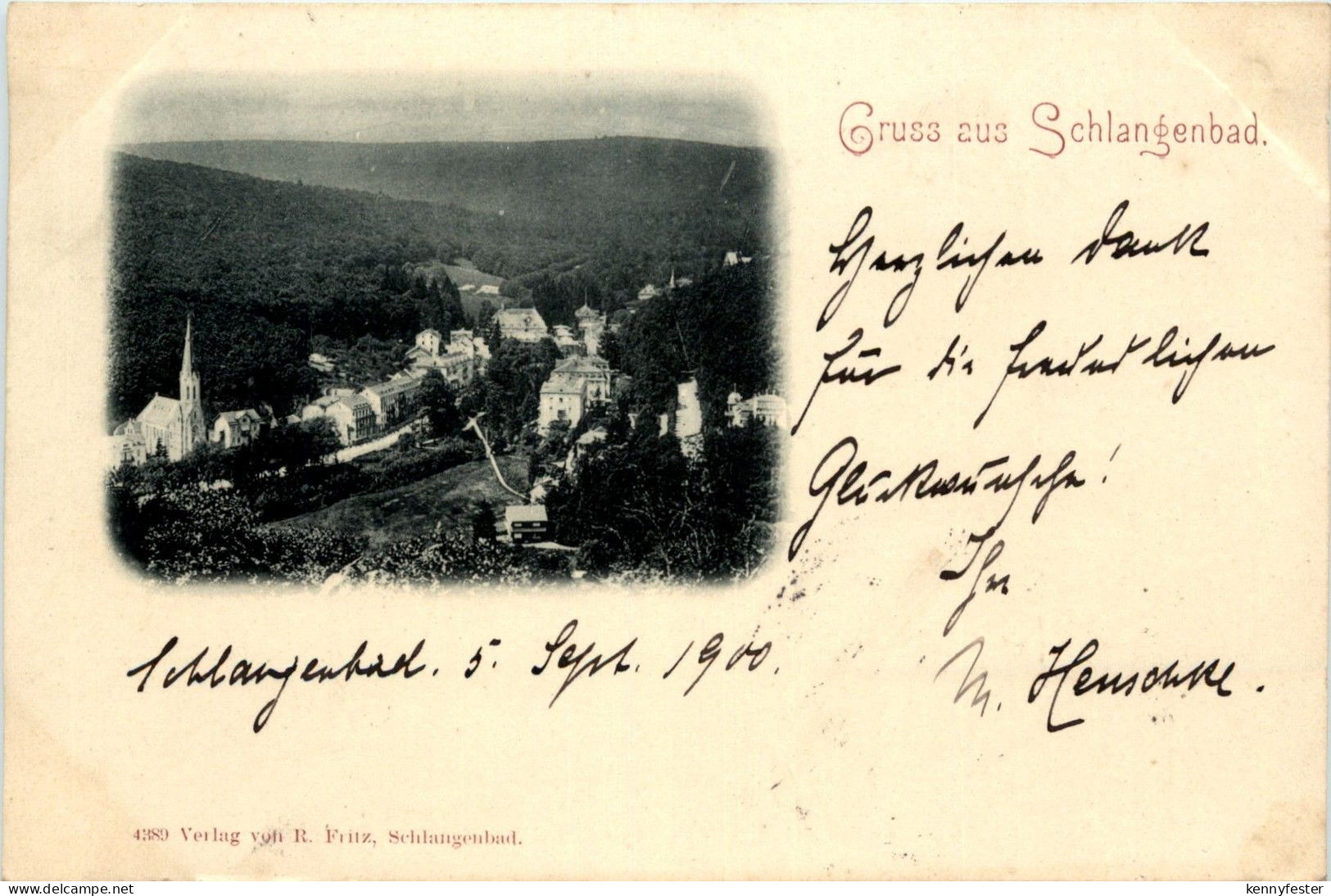 Gruss aus Schlangenbad