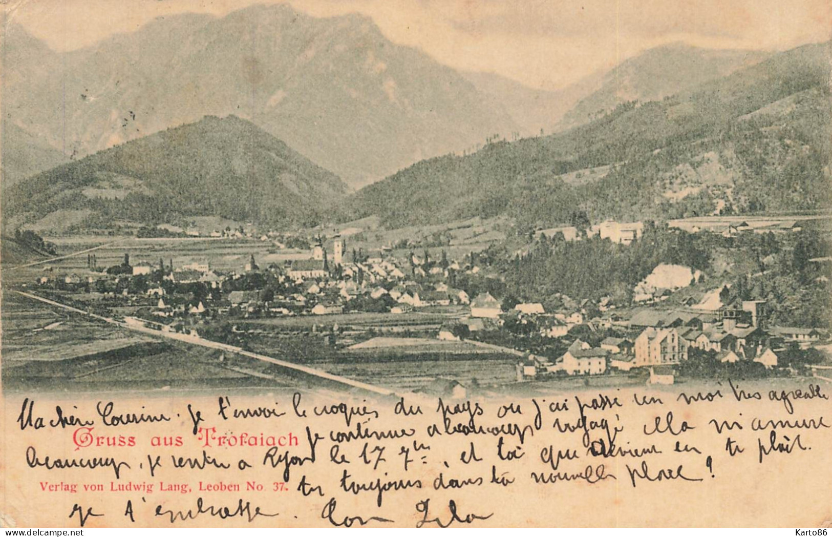 gruss aus trofaiach , leoben , styrie * austria autriche osterreich