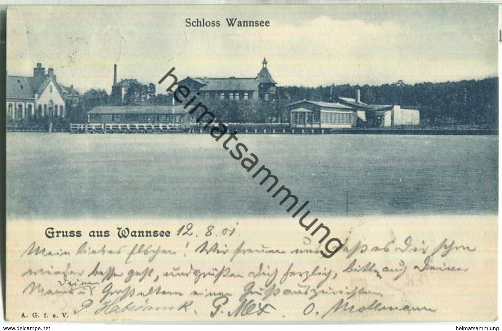 Gruss aus Wannsee - Schloss Wannsee
