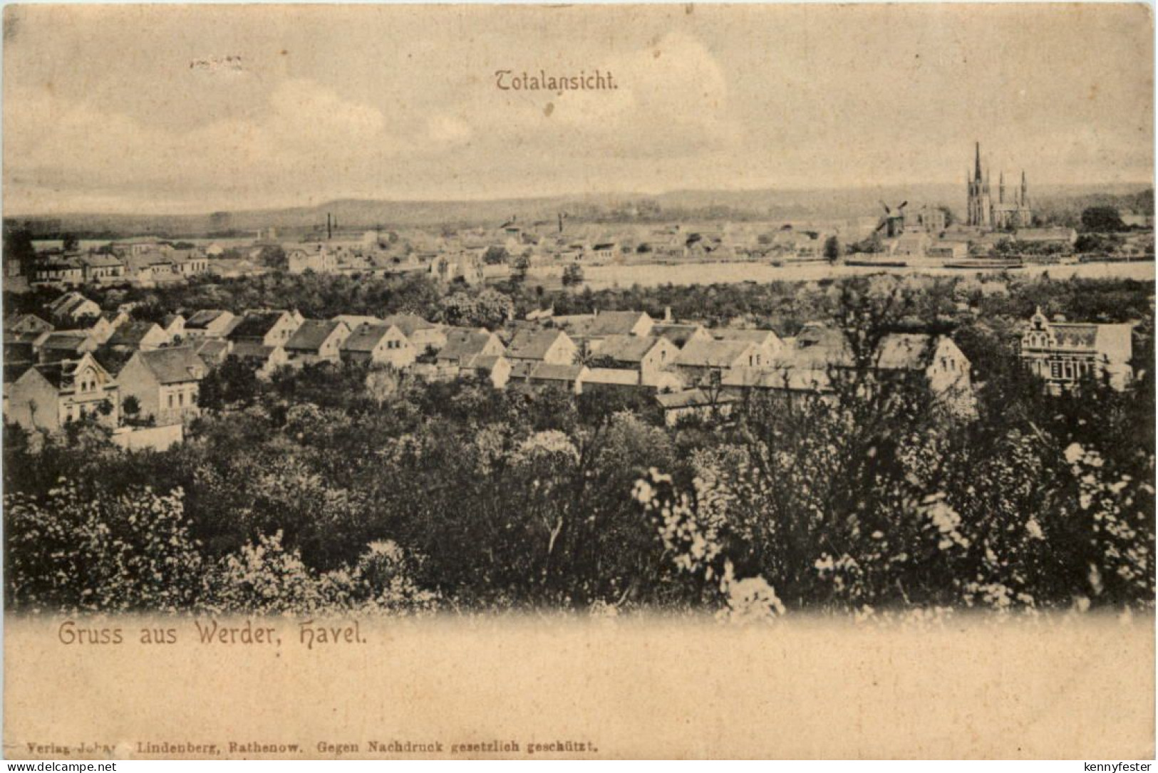 Gruss aus Werder Havel, Totalansicht
