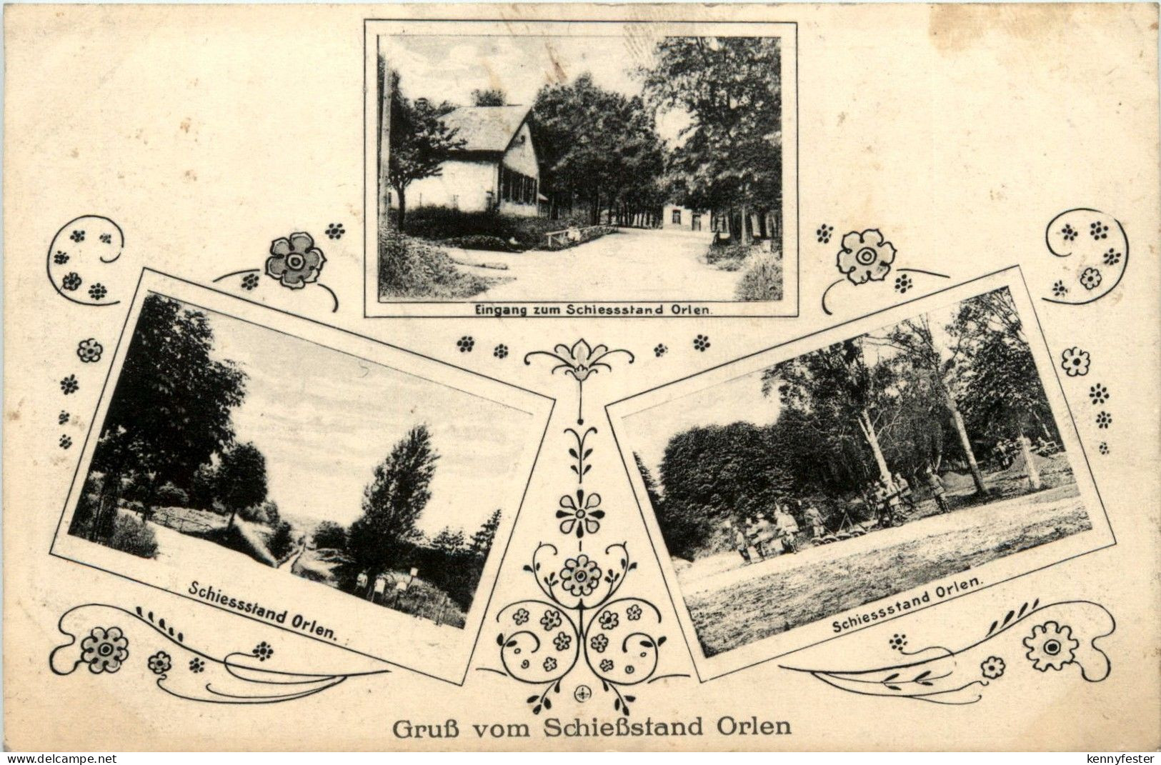 Gruss vom Schiesstand Orlen