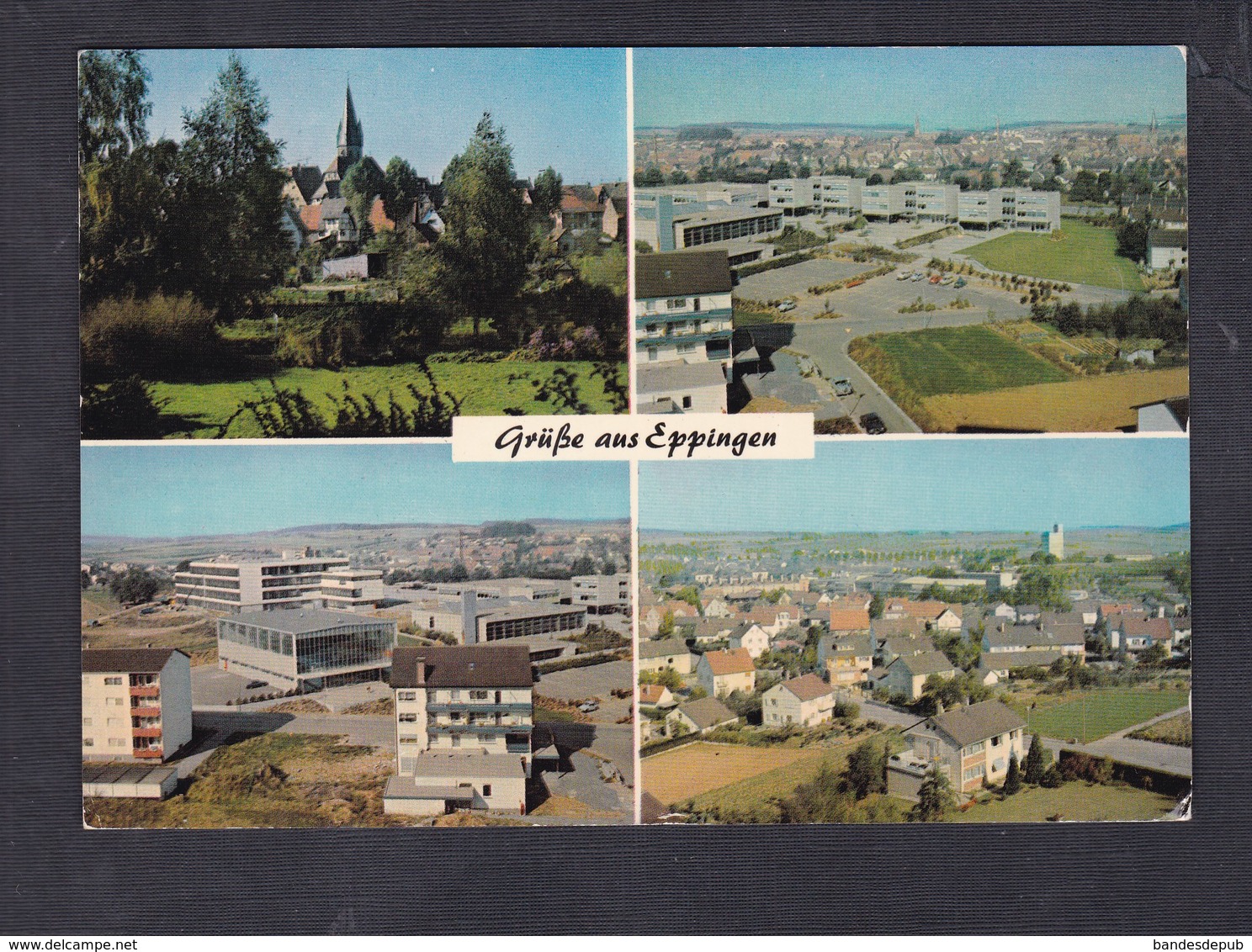 Grüsse aus EPPINGEN ( multivues vue aerienne Foto Kammerlander )