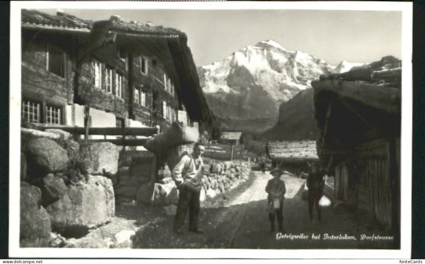 Gsteigwiler Dorfstrassse x 1935