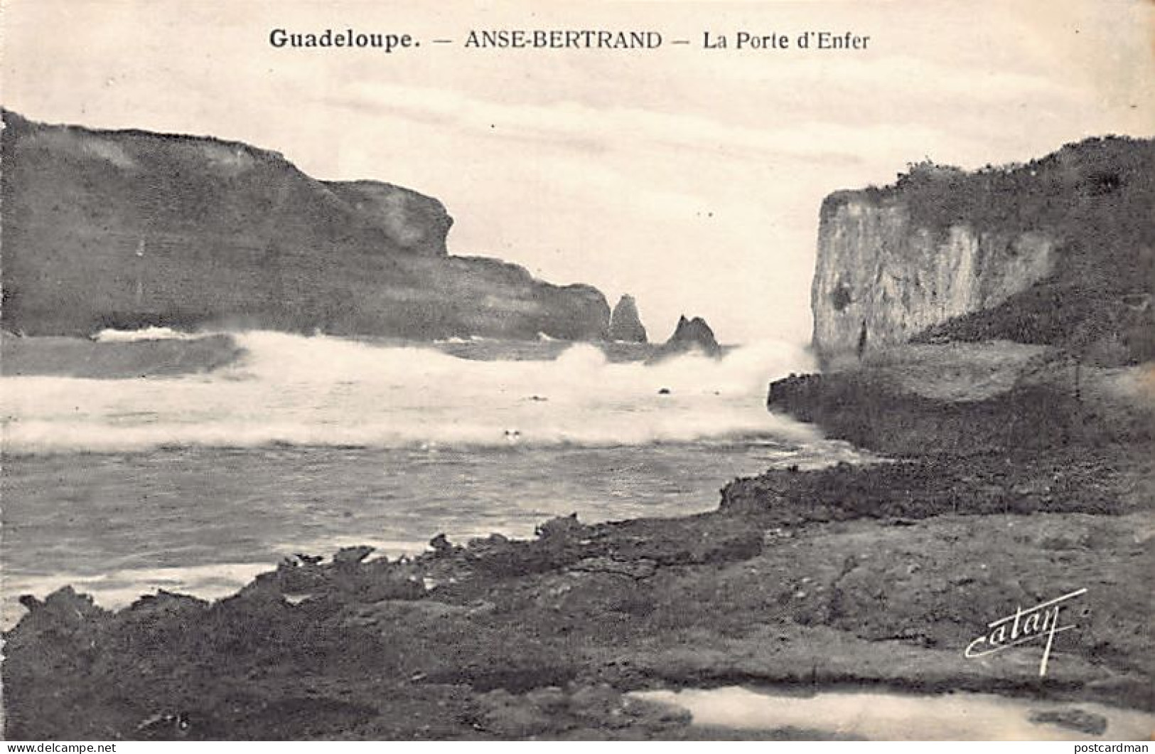 Guadeloupe - ANSE BERTRAND - La porte d'enfer - Ed. Catan