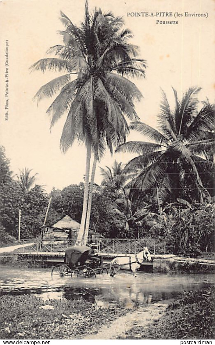 Guadeloupe - Les environs de Pointe à Pitre - Poussette - Ed. Phos