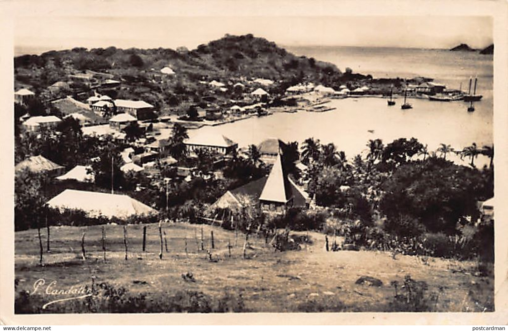 Guadeloupe - SAINT BARTHÉLÉMY - Côté Ouest de Gustavia - Ed. P. Candalen 293